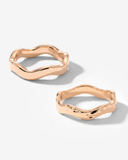 LUAMAYA Soft Wave Ring Bundle