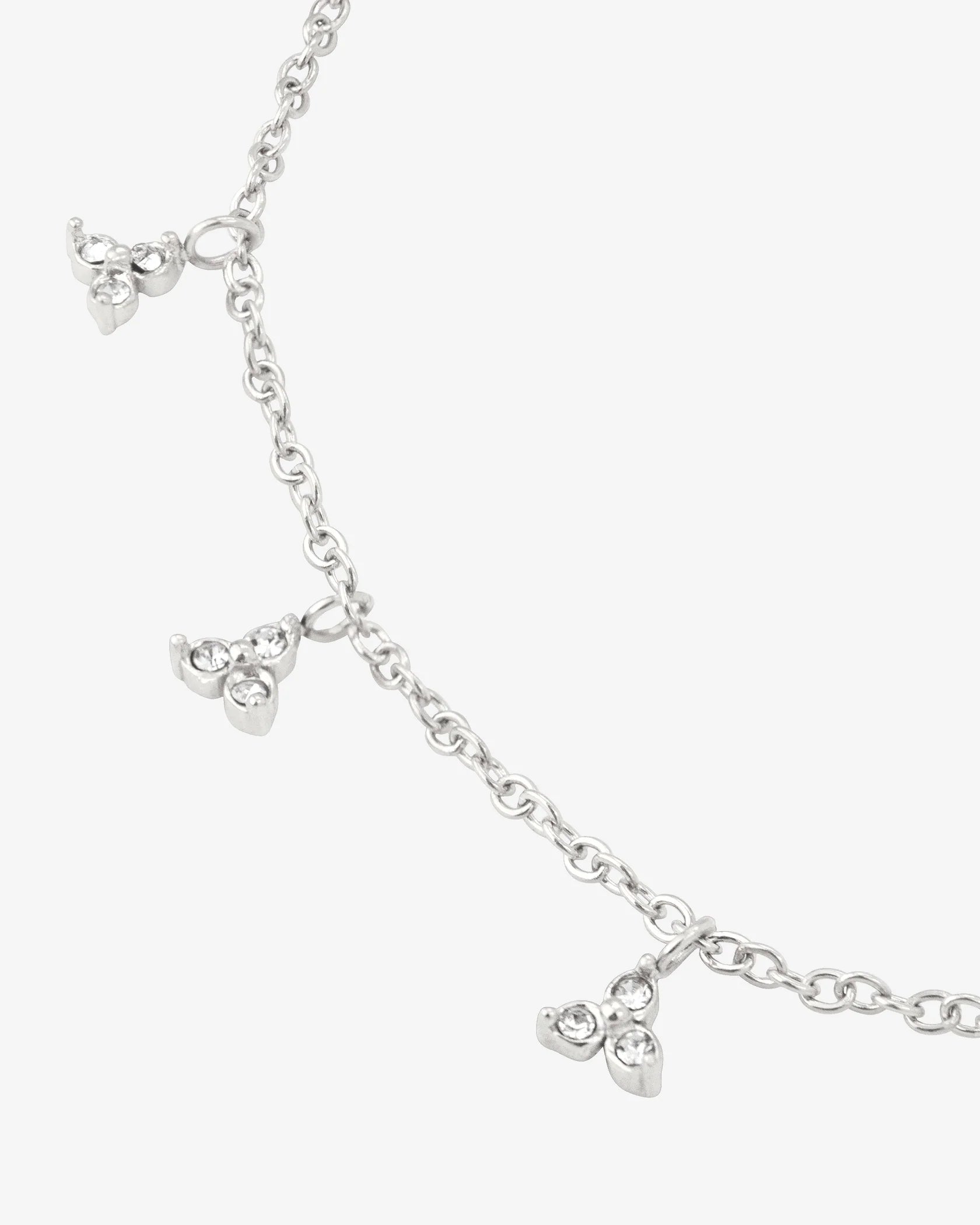 LUAMAYA Twinkle Anklet Silber Fusskette