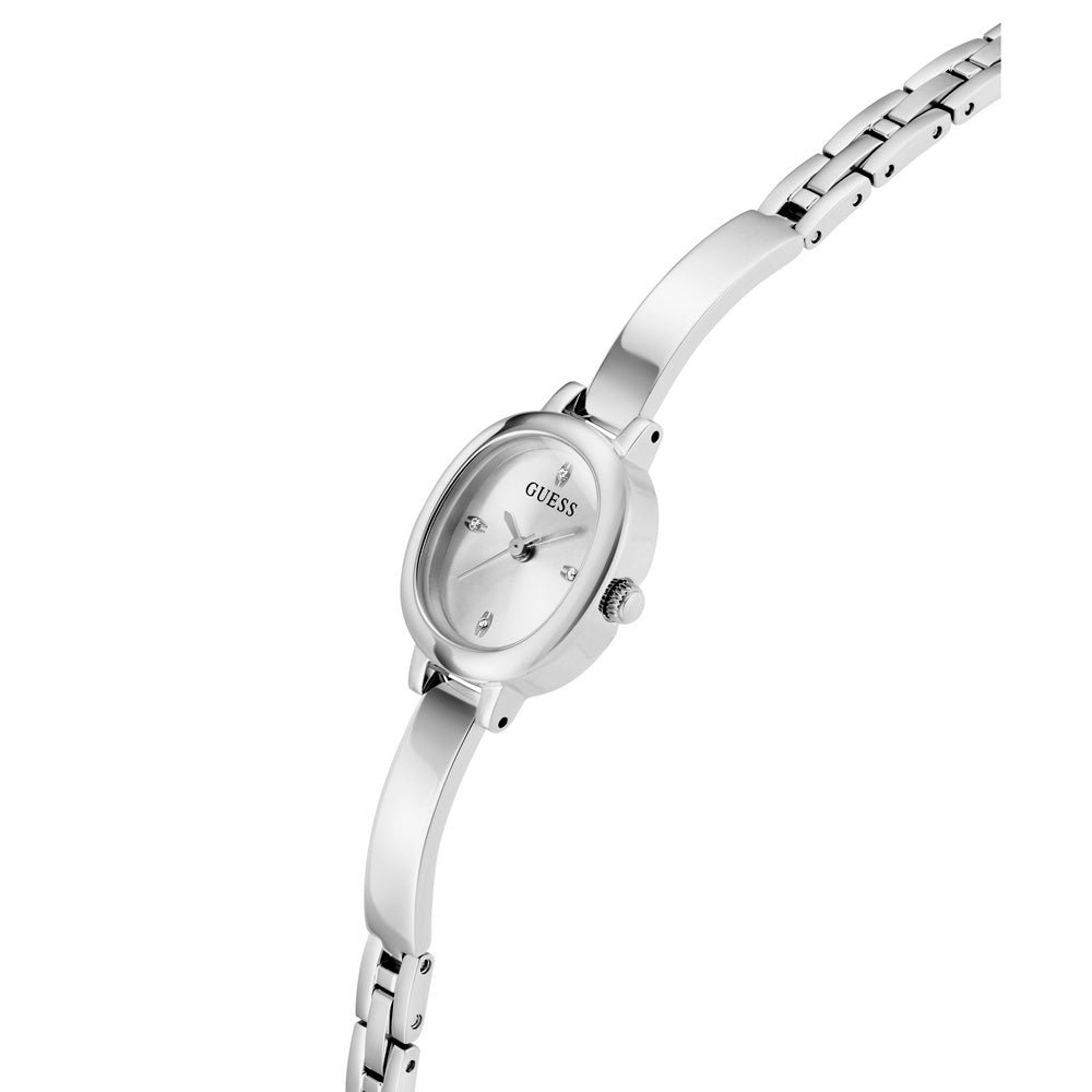 GUESS Ladies Penelope Silver Tone Analog Watch