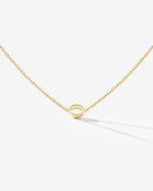 LUAMAYA Tiny Letter Necklace
