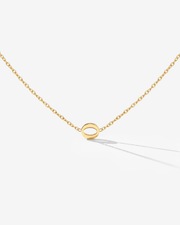 LUAMAYA Tiny Letter Necklace