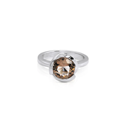 Sterlingsilber Ring mit Steinquarz SR-152