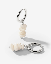 LUAMAYA Shell Relic Hoop Set Small