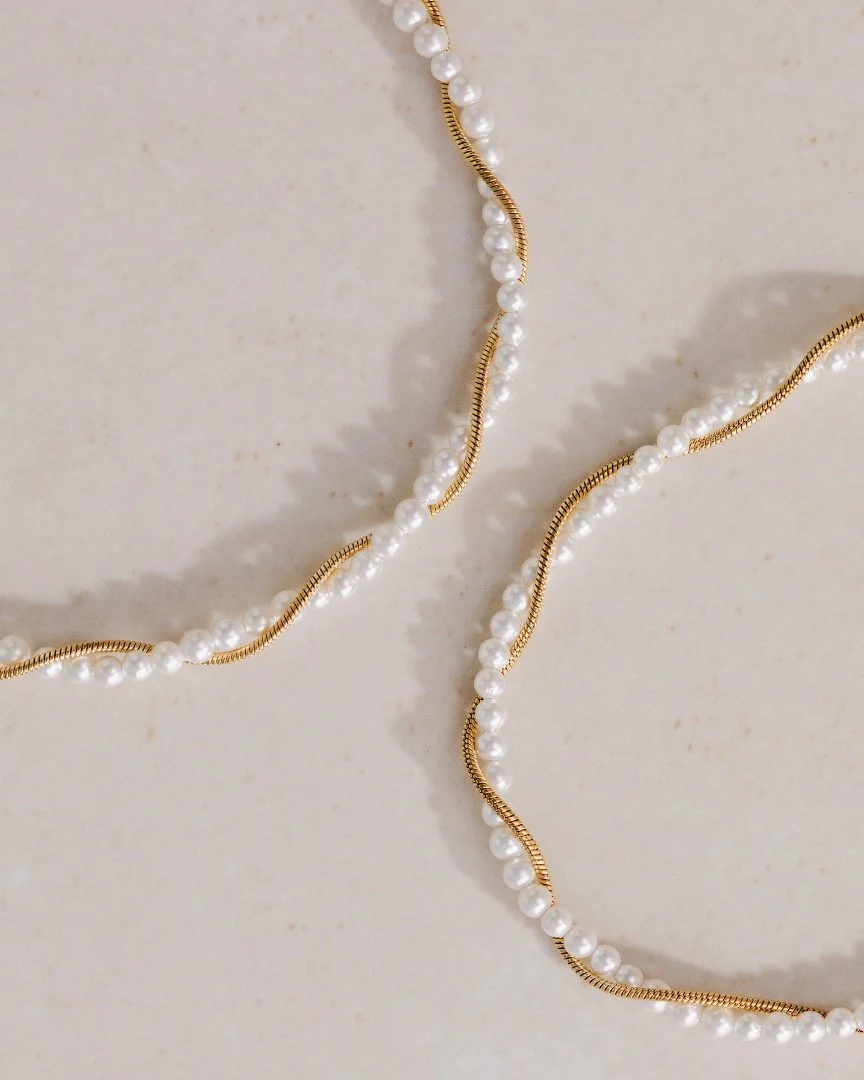 LUAMAYA Infinite Bonding Anklet Gold Fusskette