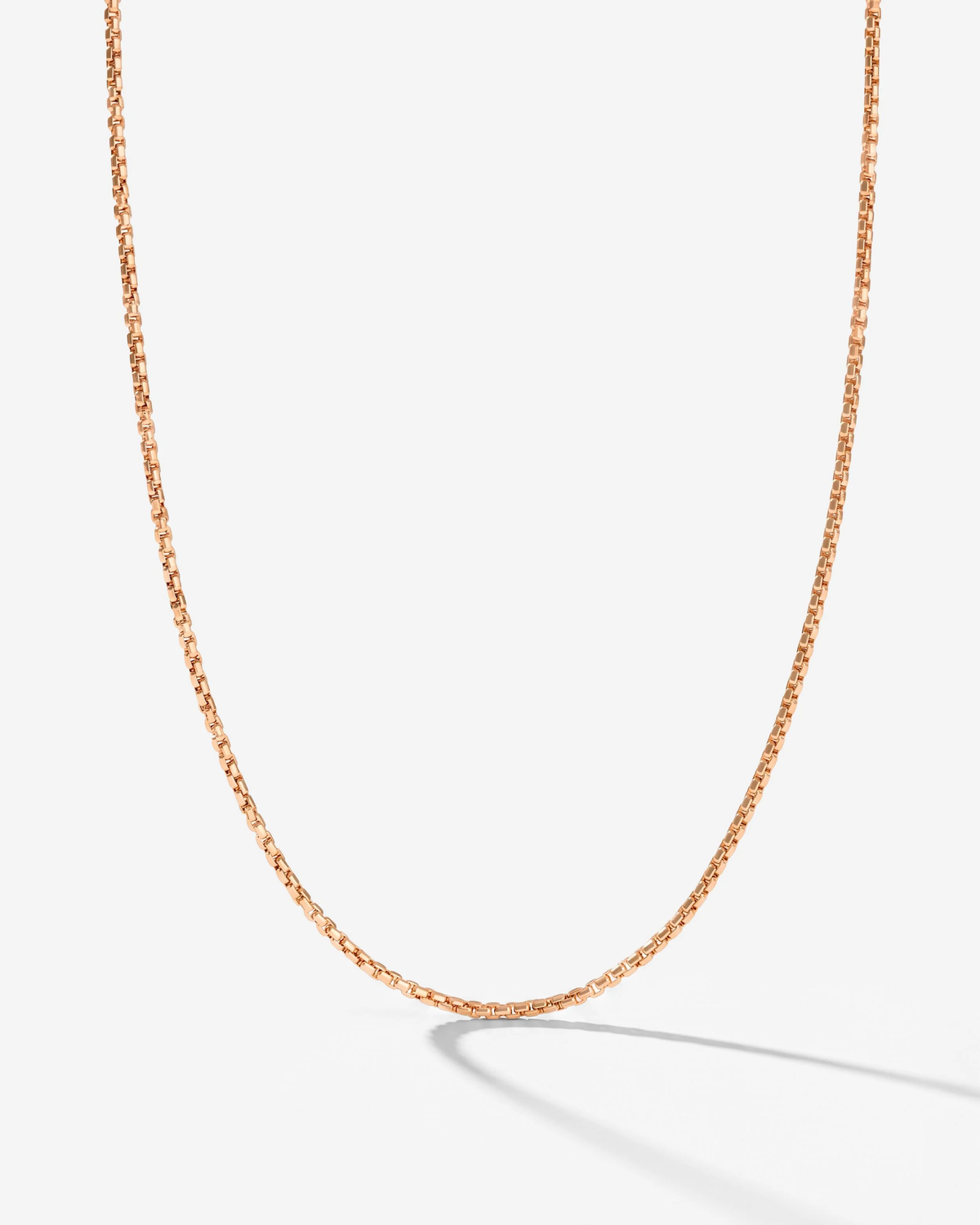LUAMAYA Round Box Chain Necklace