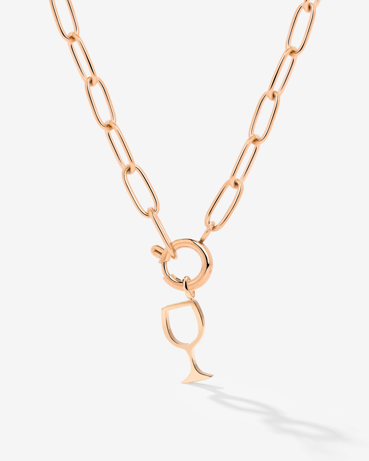 LUAMAYA Vino Amore Oval Links Necklace Set