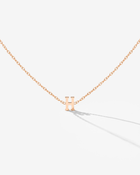 LUAMAYA Tiny Letter Necklace