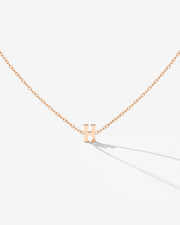 LUAMAYA Tiny Letter Necklace