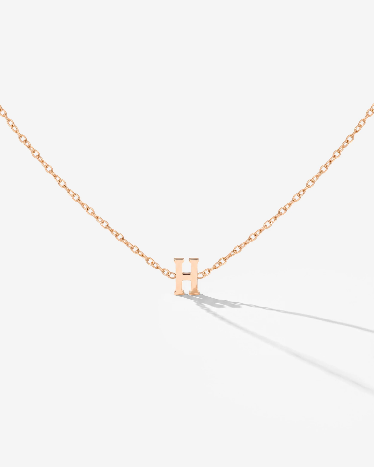 LUAMAYA Tiny Letter Necklace