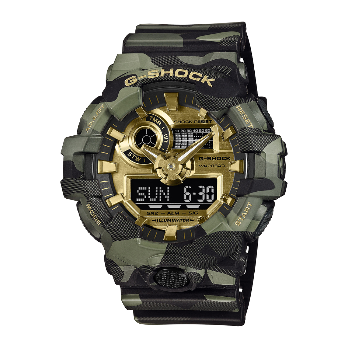 G-SHOCK LIMITED BOLD CAMO SERIES GA-700CMG-3AER