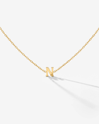 LUAMAYA Tiny Letter Necklace