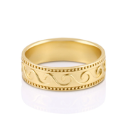 Ring aus Sterlingsilber im Surferstil RI-10091GP