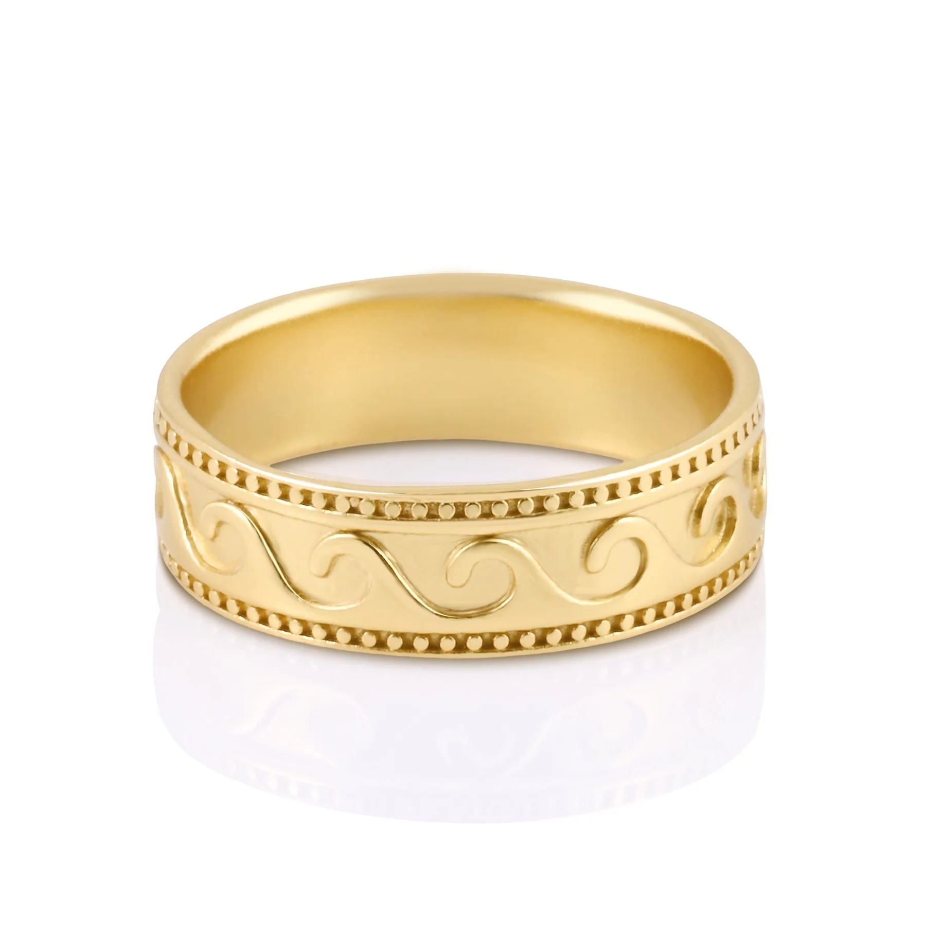 Ring aus Sterlingsilber im Surferstil RI-10091GP-48