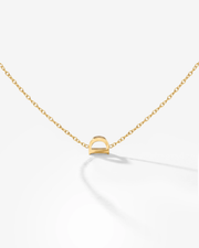 LUAMAYA Tiny Letter Necklace