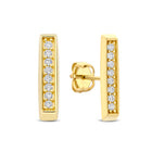 Ohrstecker 16 Zirkonia Gold 585 57877