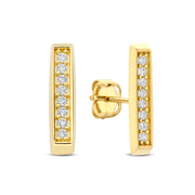 Ohrstecker 16 Zirkonia Gold 585 57877