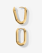 LUAMAYA Chunky Oval Hoops Small