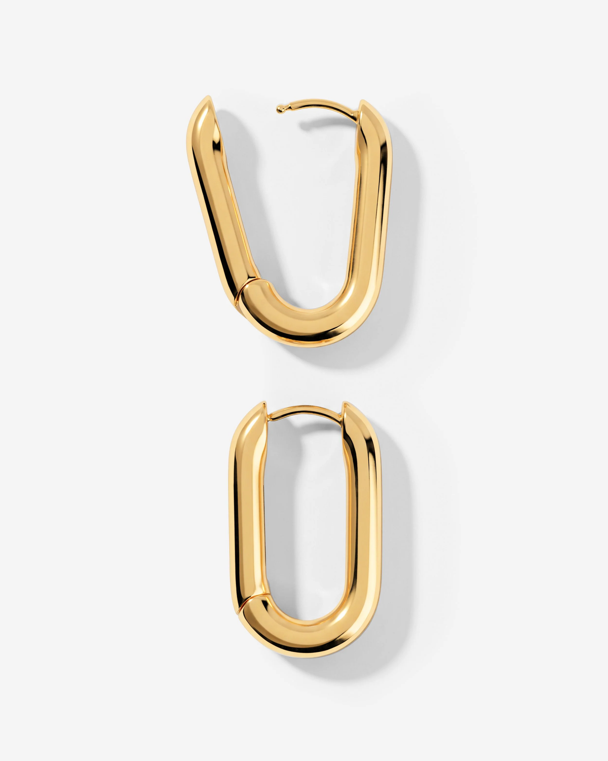 LUAMAYA Chunky Oval Hoops Small