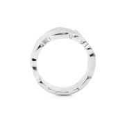Wunderschöner Ring aus Sterlingsilber mit modernem Design 20-1013