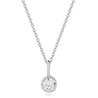 Lovebird Anhänger mit Lab Grown Brillant 0,50 ct. Weißgold 585 B683