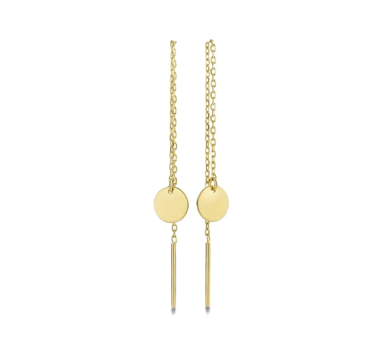 Durchzieher Dot 5mm Gold 585 57796