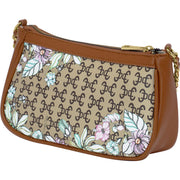 Cavalli Class Dorotea Satteltasche mit floralem Monogramm