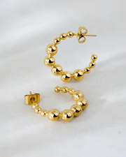 LUAMAYA Infinite Beads Hoop Studs