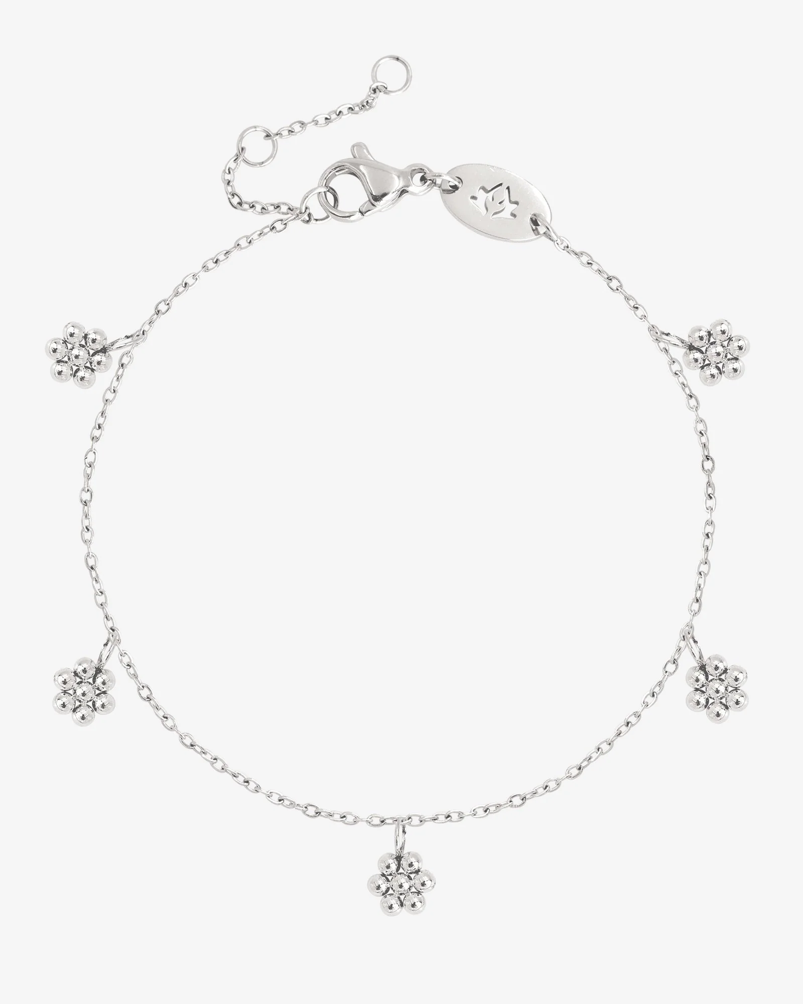 LUAMAYA Blooming Anklet Silber Fusskette