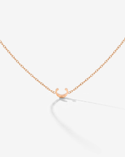 LUAMAYA Tiny Letter Necklace