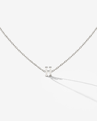 LUAMAYA Tiny Letter Necklace