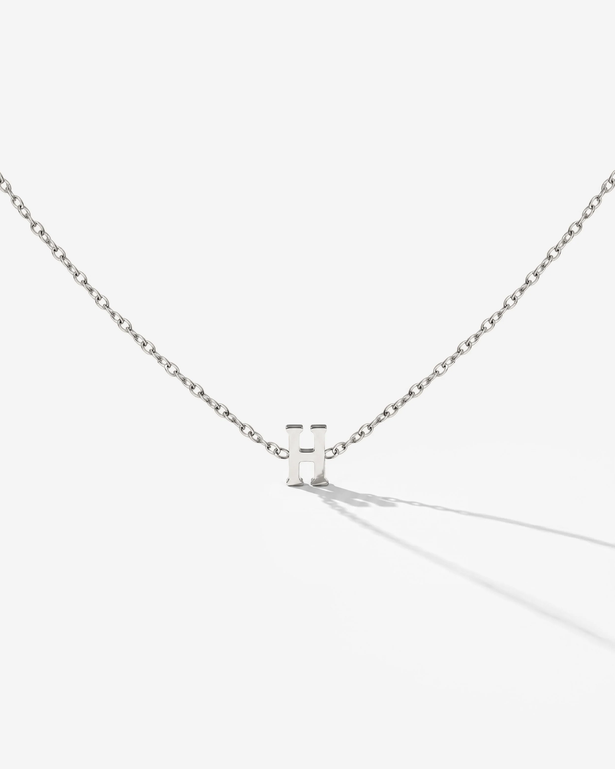 LUAMAYA Tiny Letter Necklace