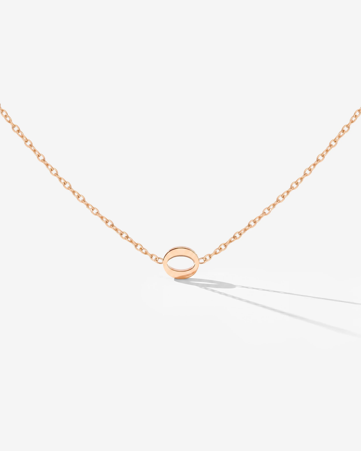 LUAMAYA Tiny Letter Necklace