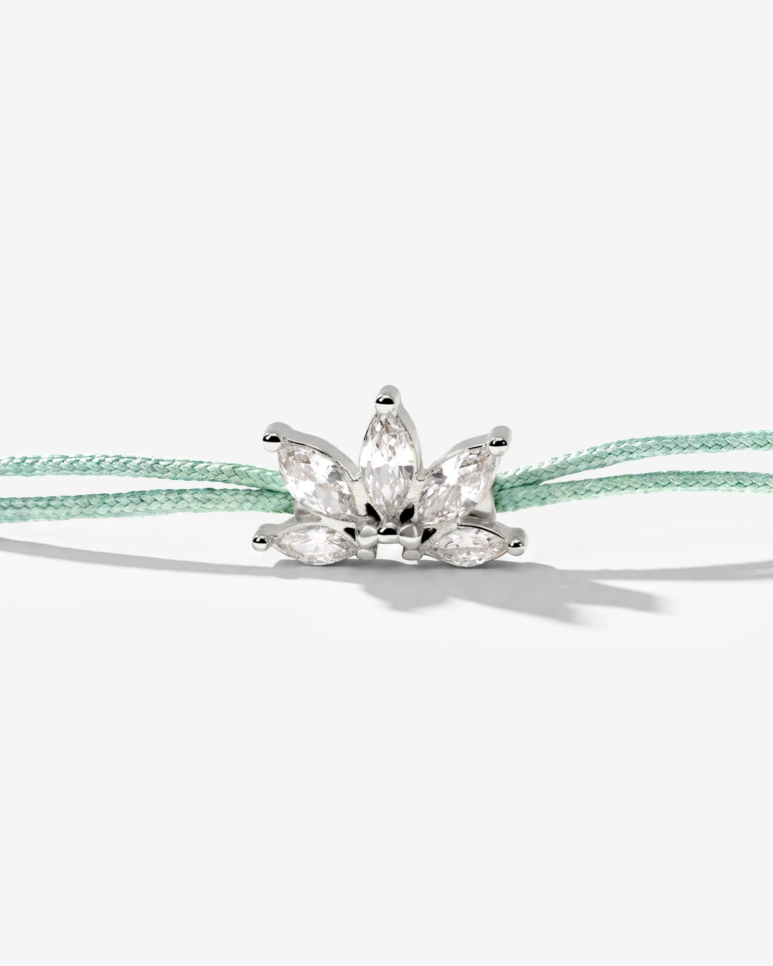 LUAMAYA Satin Lotus Bracelet