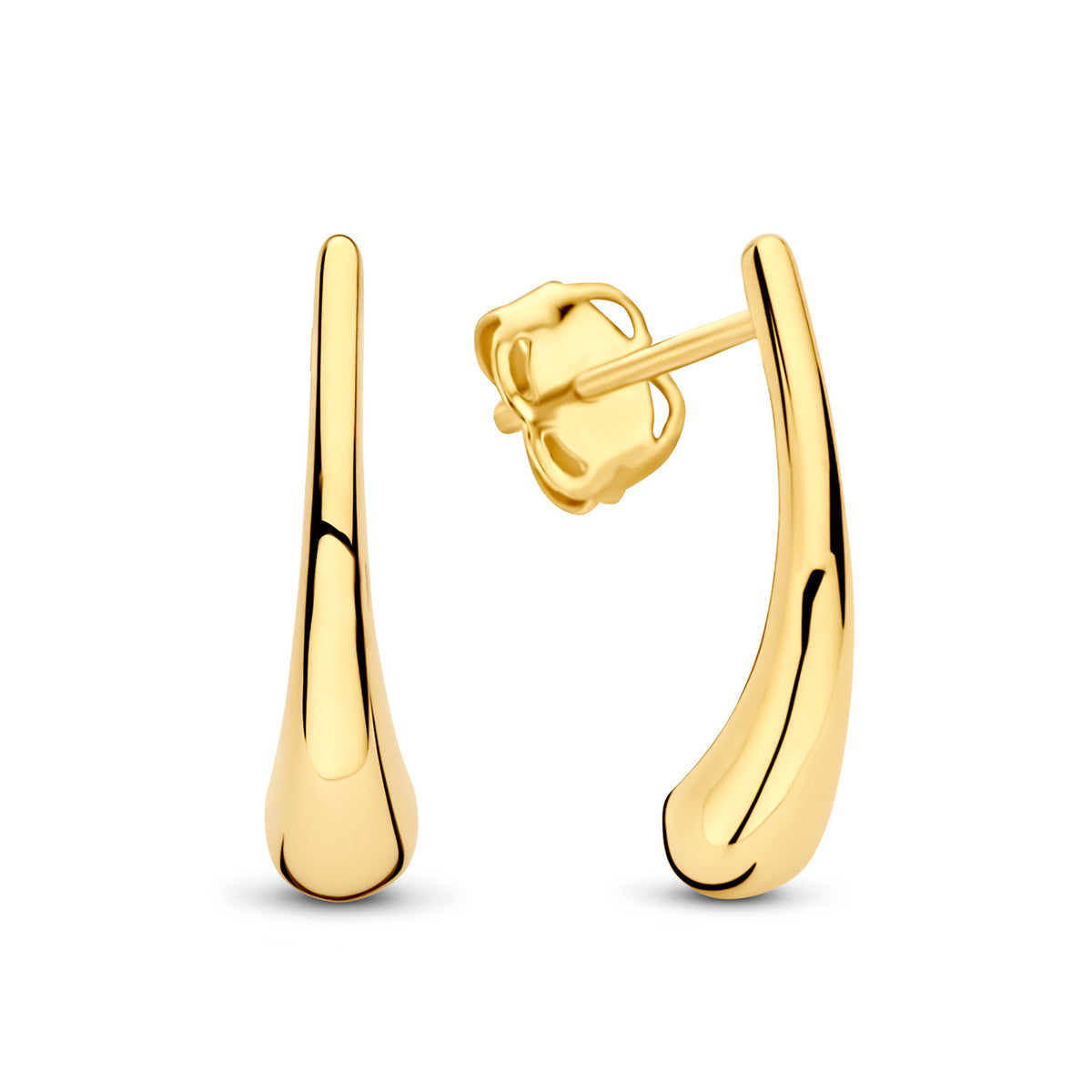 Ohrstecker Tropfen Gold 585 57903