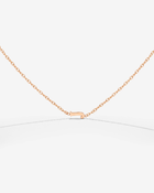 LUAMAYA Tiny Letter Necklace