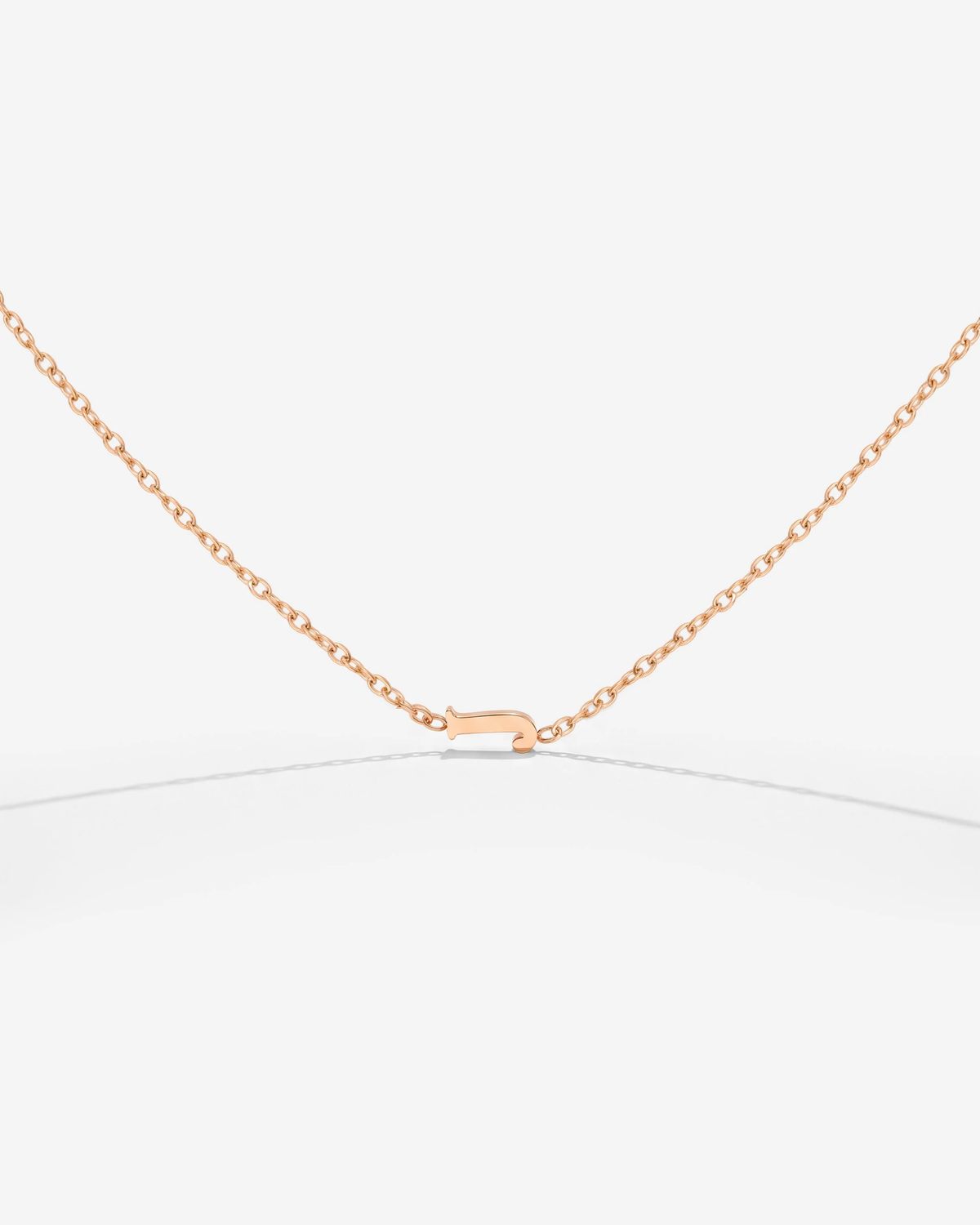LUAMAYA Tiny Letter Necklace