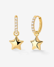 LUAMAYA Nova Glimmer Hoop Set Small