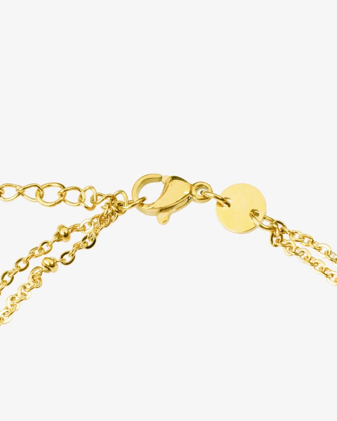 LUAMAYA Puebla Anklet Gold Fusskette