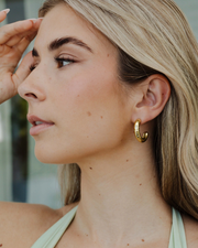 LUAMAYA Sea of Stars Hoop Studs