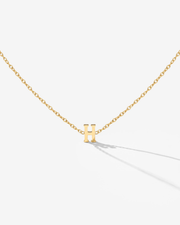 LUAMAYA Tiny Letter Necklace