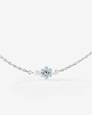 LUAMAYA Forever Blue Daisy Necklace