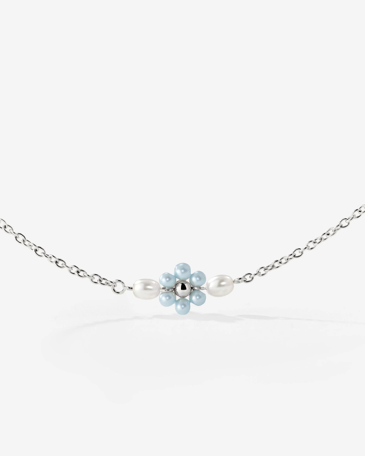 LUAMAYA Forever Blue Daisy Necklace