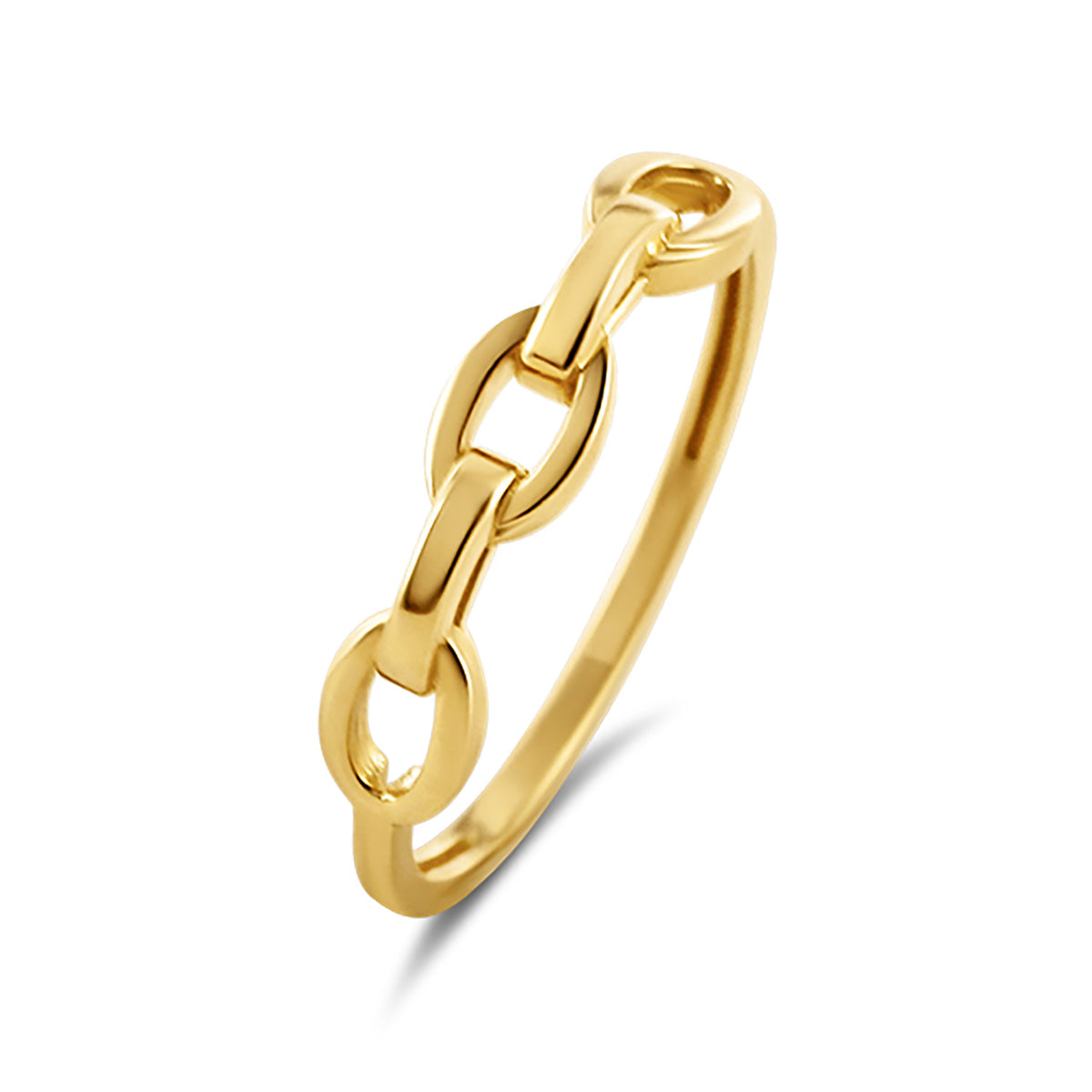 Kettenring 3.9mm breit Gold 585 57654