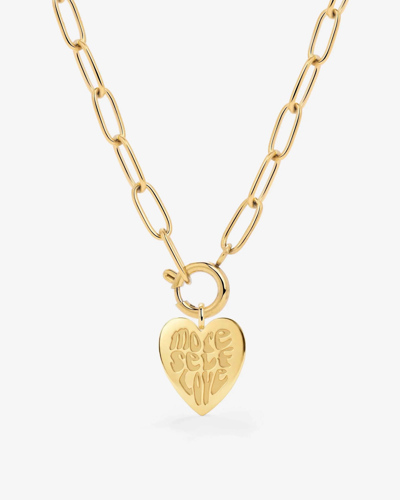 LUAMAYA More Self-Love Oval Necklace Set