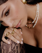 LUAMAYA Crinkled Ring