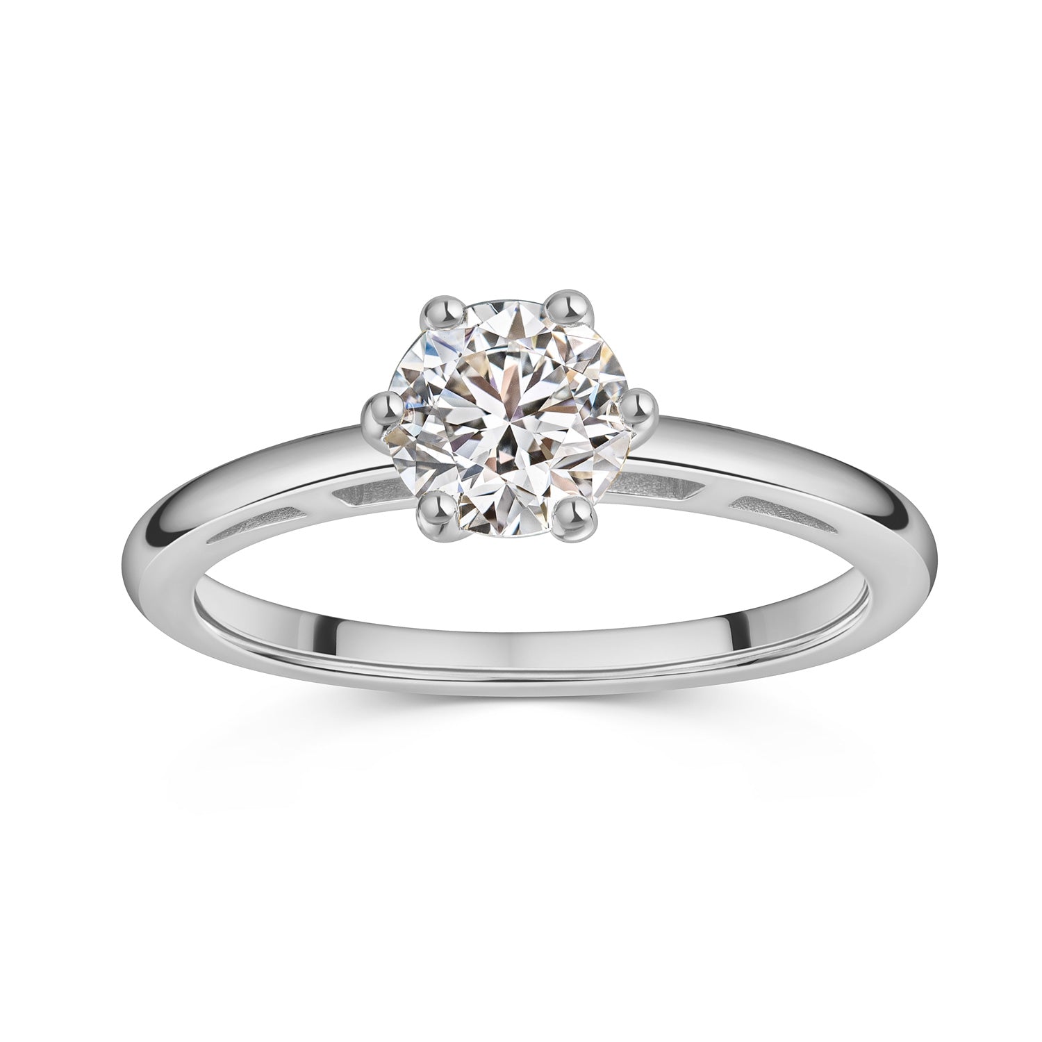 Lovebird Damenring mit Lab Grown Brillant 1,00 ct. Weißgold 585  LB717