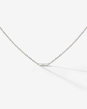 LUAMAYA Tiny Letter Necklace