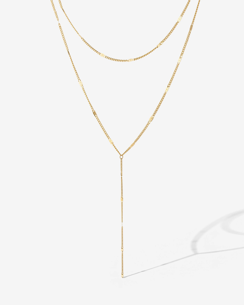 LUAMAYA Sunset Y-Necklace