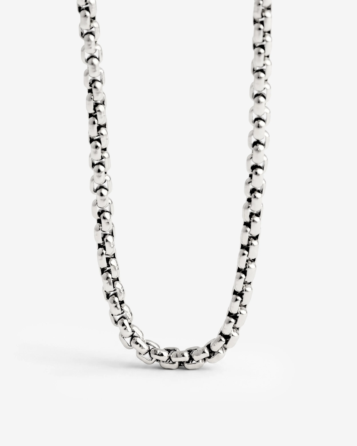 LUAMAYA Round Box Chain Necklace