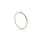 Kleiner Ring aus vergoldetem Sterlingsilber mit glänzender und polierter Oberfläche, verziert mit einem Perlmutt RI-10068GP